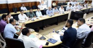 Div Com reviews functioning of Revenue Department in Jammu District