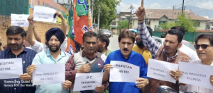 BJP protests against party worker’s murder, accuses admin of ignoring requests for security