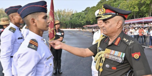 Army Chief Reviews Passing Out Parade At NDA In Pune