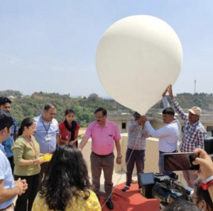 Atmospheric data collection tool Radio-Sonde launched from ISRO centre at Samba