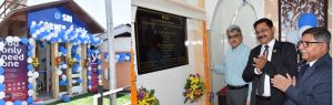 CS inaugurates ‘SBI e-Corner’ inside Civil Sectt campus