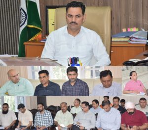 DDC Rajouri discusses annual action plan under PMKKKY  