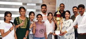 DC felicitates Udhampur girls’ volleyball team