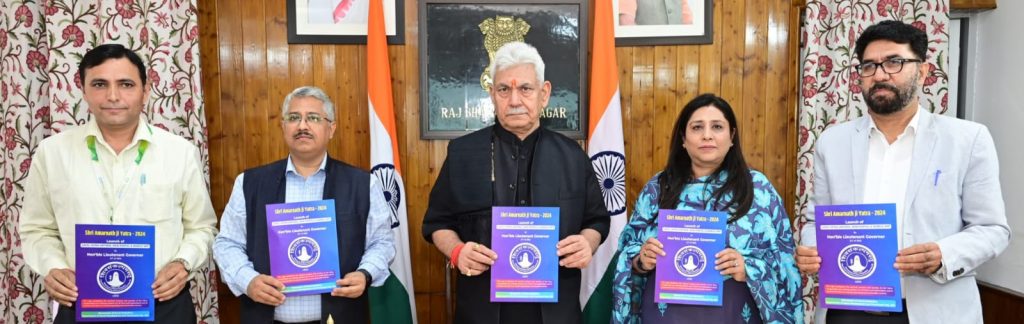 Lt Governor launches Rural Sanitation Directorate’s Swachh initiatives for Shri Amarnath Ji Yatra 2024