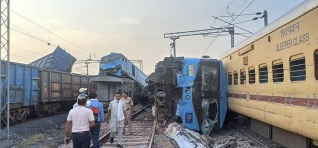 2 Loco Pilots Injured As Freight Train Hits Another In Punjab