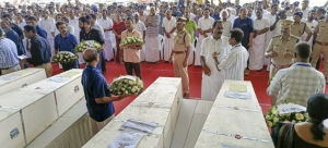 Mortal Remains Of 31 Indians Received At Kochi Airport, Political Leaders Pay Tributes