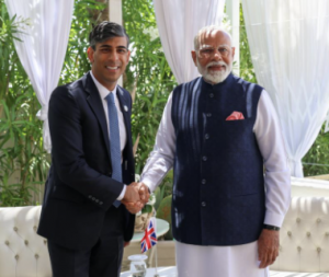 PM Modi holds bilateral meeting with UK PM Rishi Sunak on sidelines of G7