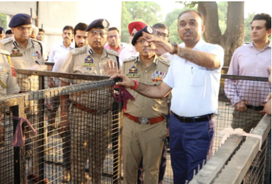 Div Com Jammu, ADGP inspect arrangements for Shri Amarnath ji Yatra at Bhagwati Nagar, Yatri Dhams & Railway Station