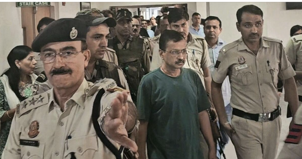 Excise ‘scam’: Delhi court sends CM Arvind Kejriwal to 3-day CBI custody after agency arrests him