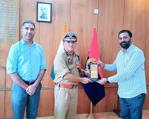 Social Activist Keshav Chopra Felicitated by ADGP Jammu