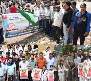 International Day against Drug Abuse observed in Poonch