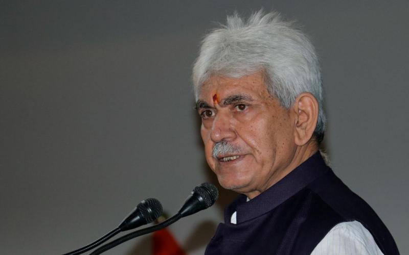 LG Manoj Sinha Expresses Grief Over Loss Of Lives In Anantnag Road Accident