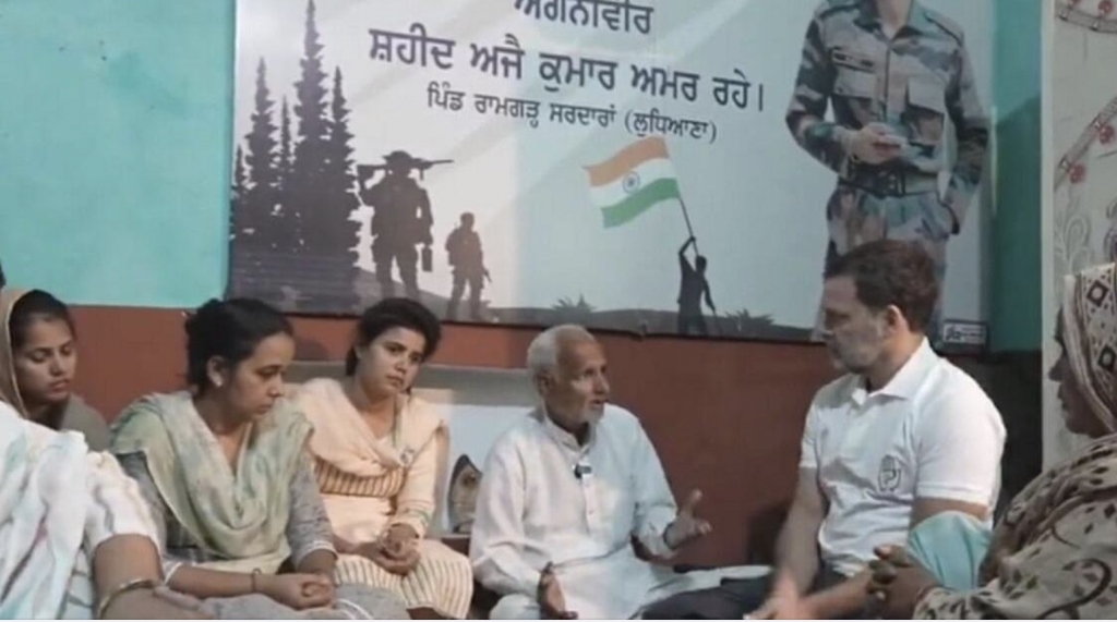 Family of Agniveer Ajay Kumar paid Rs 98.39 lakh, says Army after Rahul Gandhi’s claim