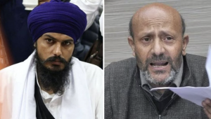 Out On Parole, Amritpal Singh, Engineer Rashid Take Oath As LS Members