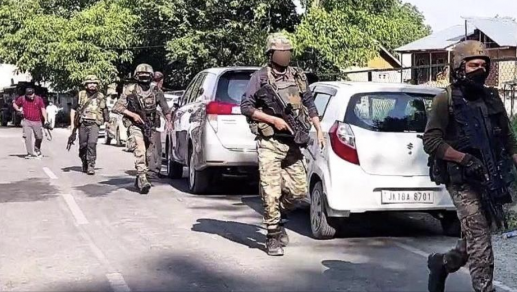 Four terrorists gunned down, two soldiers martyred in separate operations in Kulgam