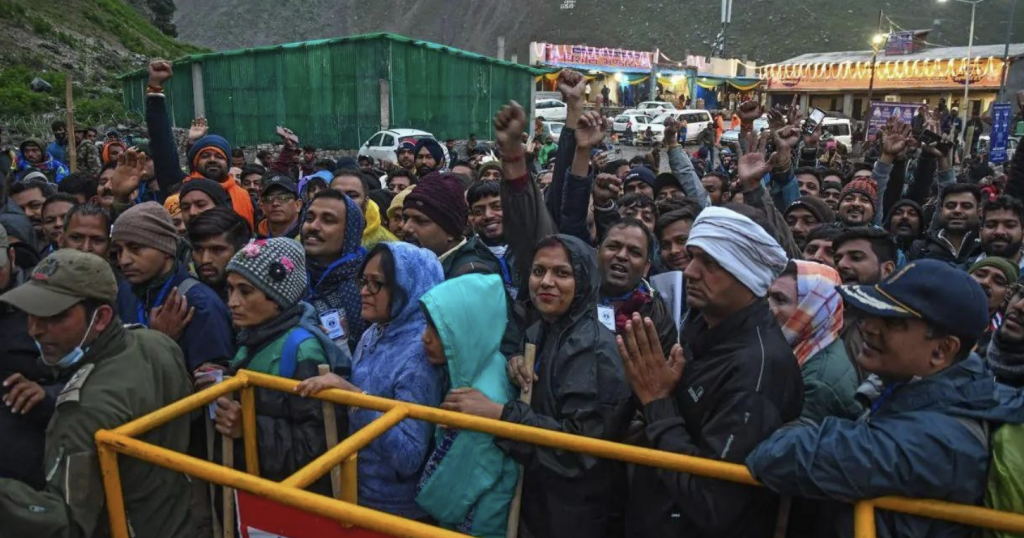 Over 4,800 Pilgrims Leave Jammu Base Camp To Join Amarnath Yatra