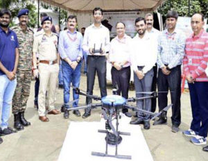 Shrine Board launches Drone-Based Seed Dispersal over Trikuta Hills