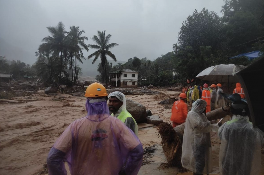 8 dead, several feared trapped as landslides hit Kerala’s Wayanad