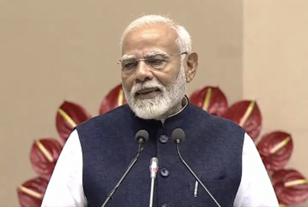 PM Narendra Modi asks Industry to compete with the government in creating jobs and investments