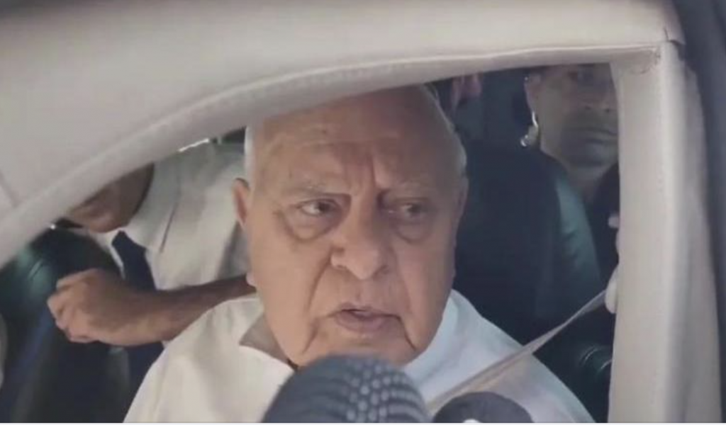 Peace indispensable for India, Pakistan to prosper: Farooq Abdullah