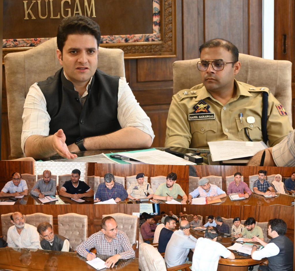 DC Kulgam reviews arrangements for Muharram-ul-Haram