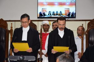 CJ administers oath to Justice Rajesh Sekhri as Addl Judge of HC