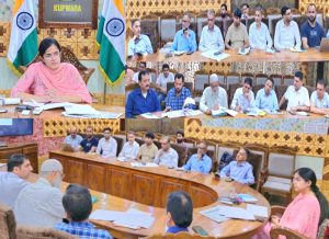 DC Kupwara reviews progress of Jal Shakti department