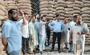 Dr Kabir inspects functioning of Food, Civil Supplies & Consumer Affairs department