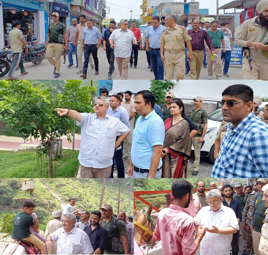 DC Reasi reviews arrangements for Shrawan Mahotsav at Shiv Khori