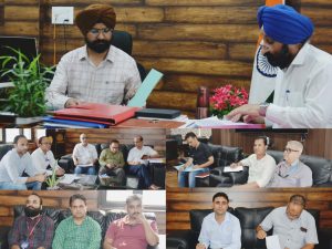 DC Doda chairs District Level Review Meeting of PMEGP