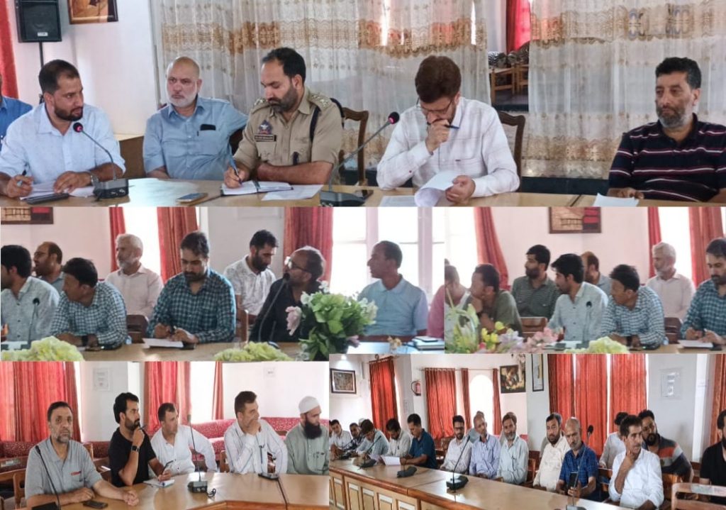 Arrangements for Independence Day-2024 celebrations reviewed at Handwara