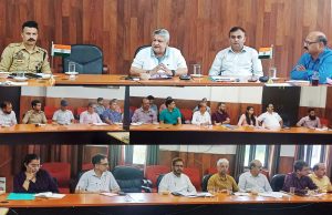 District Level Narco Coordination Committee Meeting held in Reasi