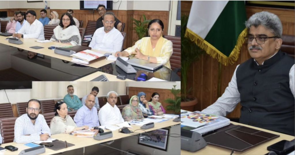 Chief Secretary reviews developmental works of JDA & SDA