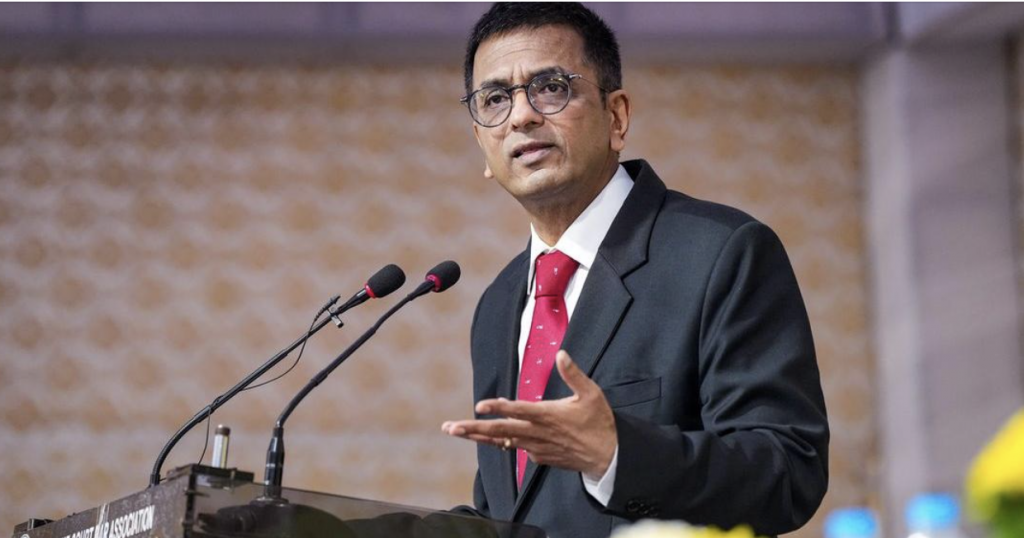 People get so fed with judicial process that they just want settlement: CJI D Y Chandrachud