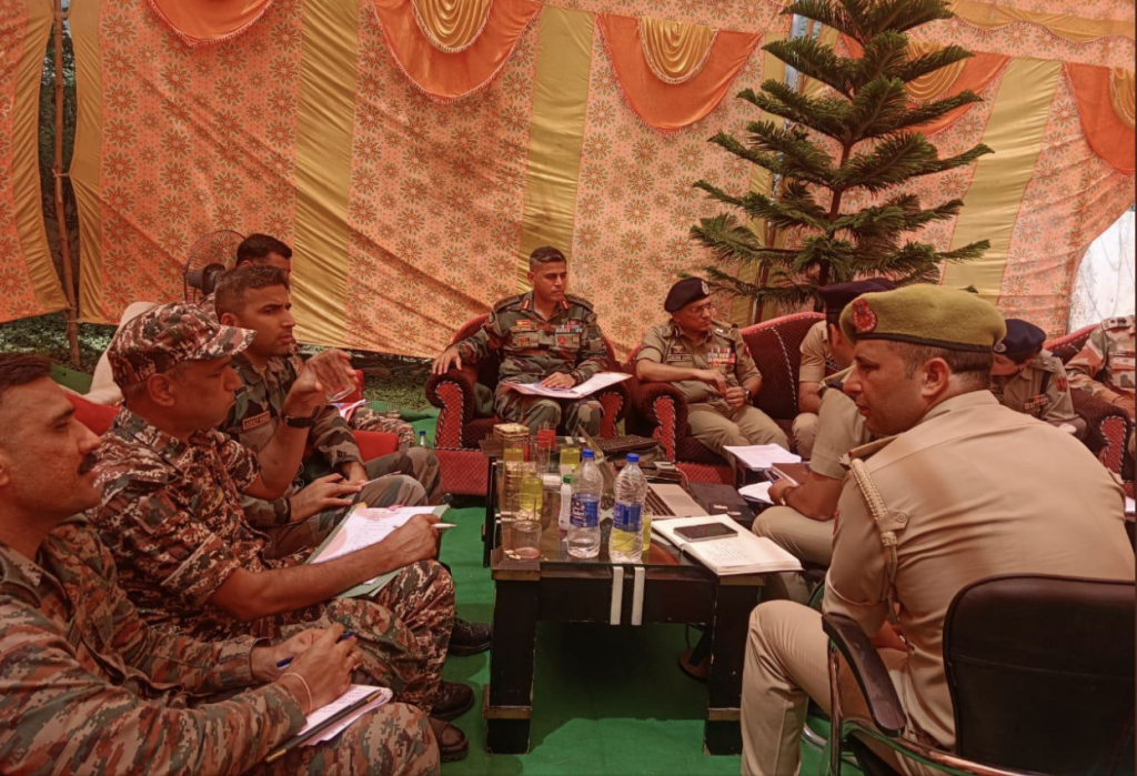 ADGP Jammu reviews arrangements for Kausar Nag Yatra at Reasi