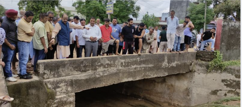 Rana seeks restoration of utility services in rain-hit areas of Nagrota