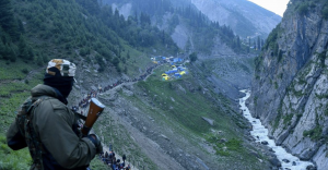 Another Batch Of Pilgrims Leaves For Amarnath Yatra From Srinagar Base Camp