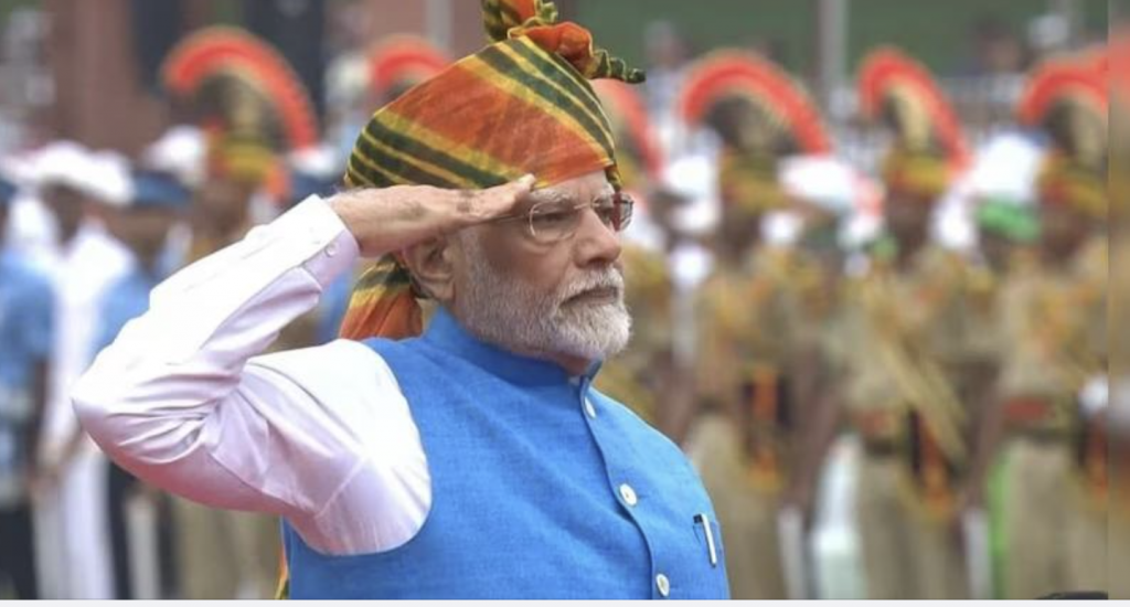 78th I-Day: Modi becomes PM to hoist tricolour for 3rd highest time