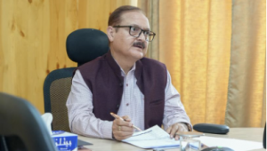 Pawan Kotwal reviews progress of important projects, policies