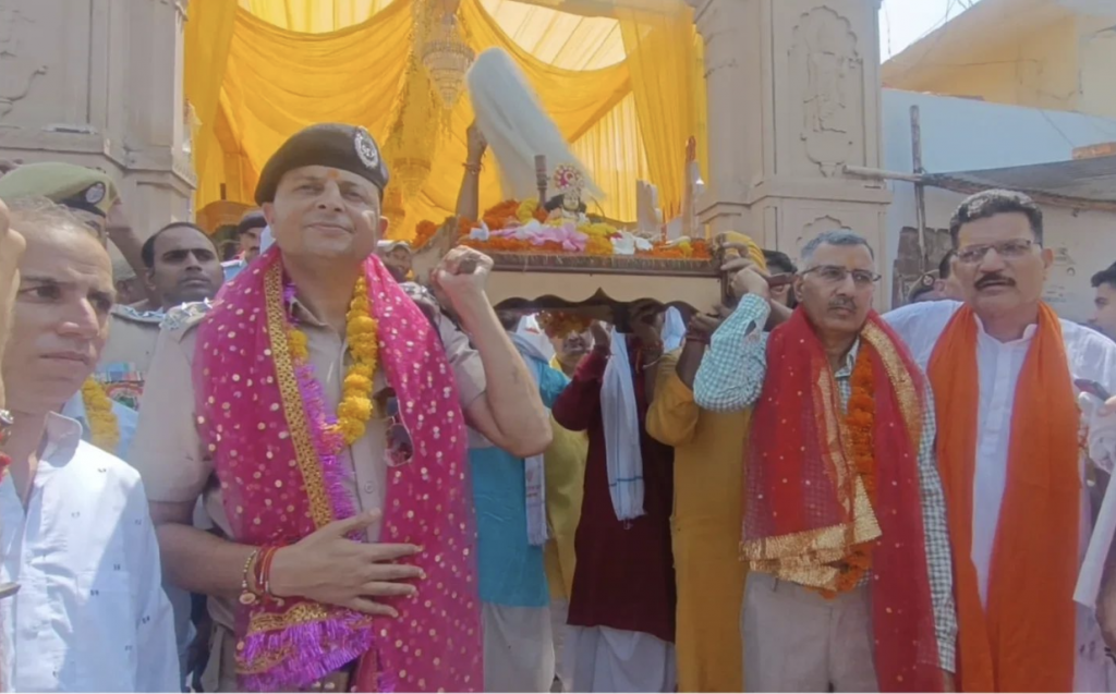 Shri Krishan Janmashtami celebrations begin with Grand Shobha Yatra at Narsingh Dev Ji Temple Ghagwal