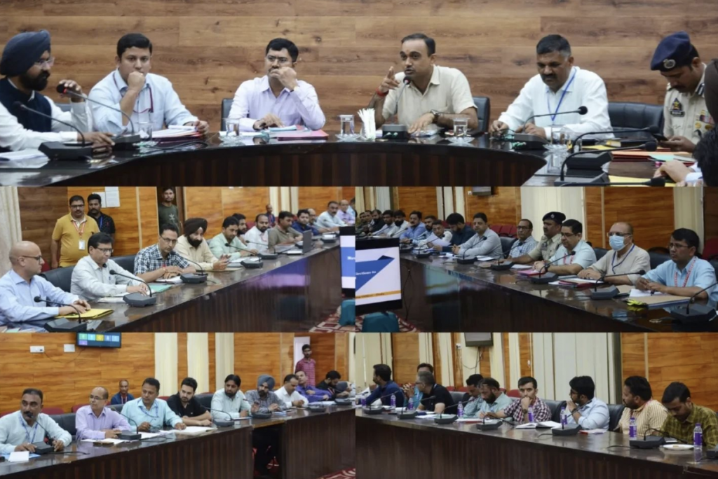 Div Com Jammu reviews Assembly Election-2024 preparedness in Doda