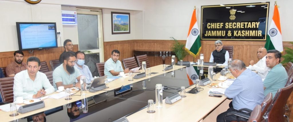 CS reviews promotion of culture & allied activities in J&K