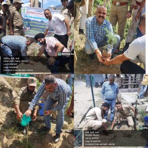 MVD Doda conducts plantation drive under Swacchta Pakhwada