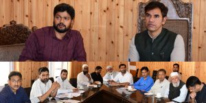 Div Com Kashmir visits Ganderbal, reviews 2nd SSR in district 3221 New registration made during ongoing SSR