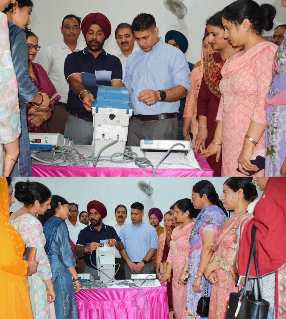 Assembly Elections- 2024 Female employees imparted specialized training for Pink Booths in Poonch