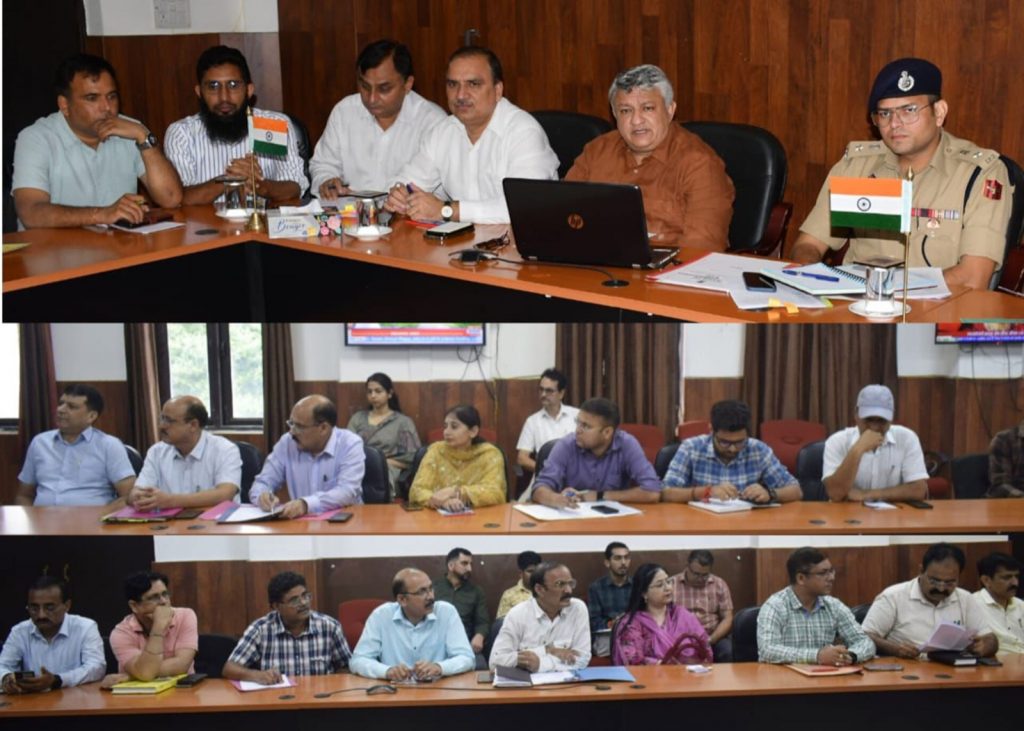 DM Reasi chairs district level Narco Coordination Committee meeting