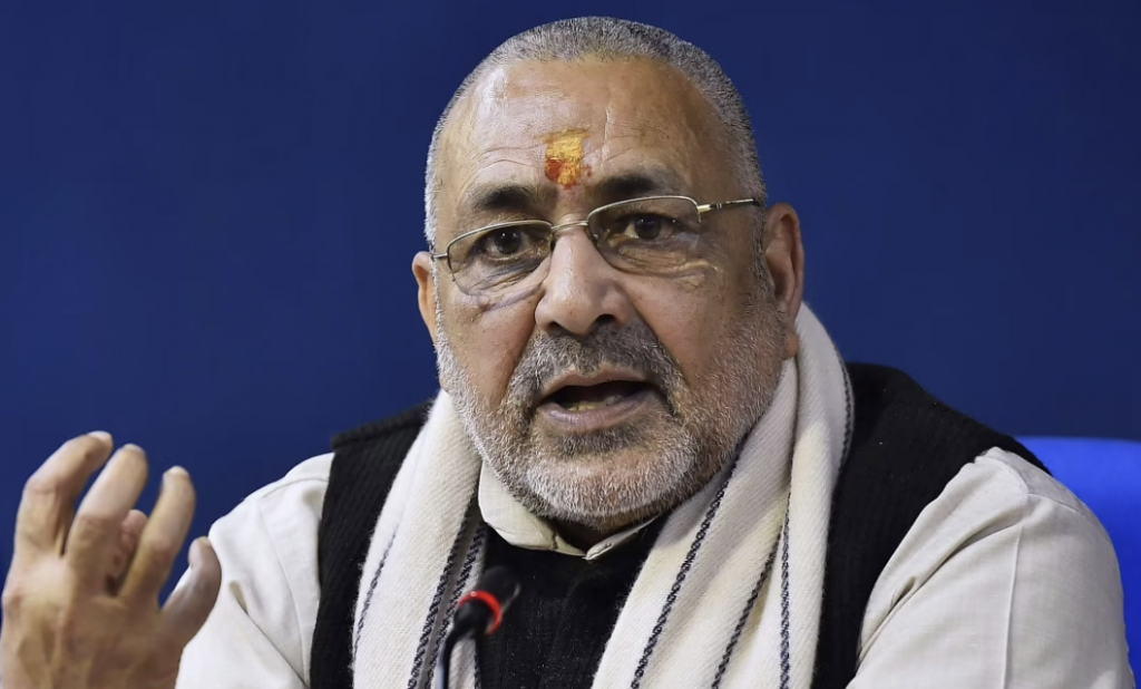 “Congress, Farooq Abdullah, Mehbooba Mufti Exploited People Of J&K”: Giriraj Singh