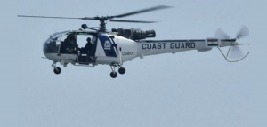 Coast Guard Helicopter Crashes Into Sea Off Gujarat Coast; 3 Crew Members Missing