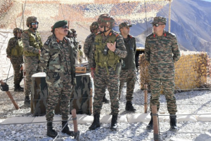 GoC Reviews Operational Preparedness Of Troops In Forward Areas In Ladakh