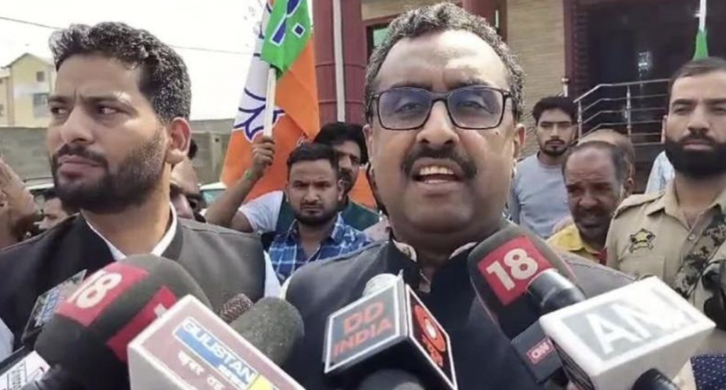 NC, PDP using ex-terrorists to fight Assembly elections in J&K, says BJP’s Ram Madhav